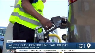 White House considering tax holiday