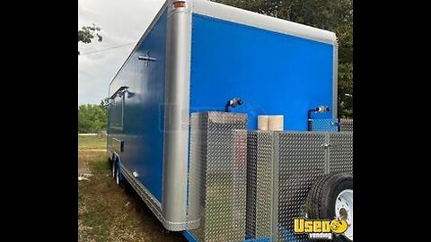 NEW - Ready to Outfit Empty Food Concession Trailer with Pro-Fire and Bathroom for Sale in Missouri