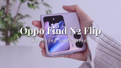 Oppo Find N2 Flip Unboxing | Samsung Flip Comparison, Camera, Gaming