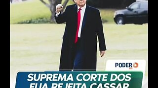 Suprema corte dos EUA rejeição a cassação da candidatura de Donald Trump