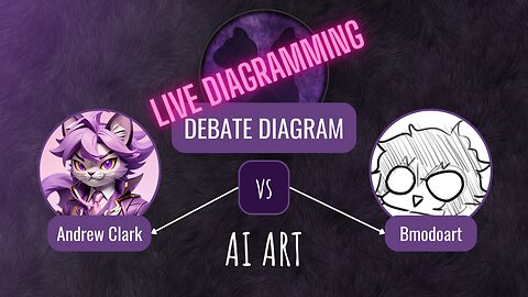Debate Diagram Goes LIVE? Bmo & Catrew Talk AI Art