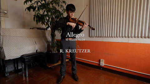 Kreutzer #24 Allegro