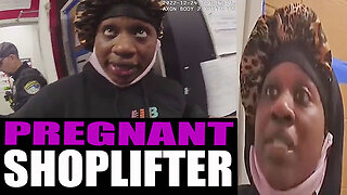 Pregnant Shoplifter Goes Crazy on Police Over $3,000 Worth of Products