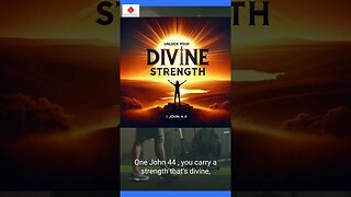 Unlock Your Divine Strength | 1 John 4:4 | Life Inspiration #shorts