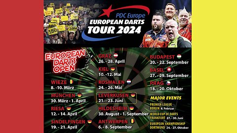 2024 European Darts Open van Duijvenbode v Clemens