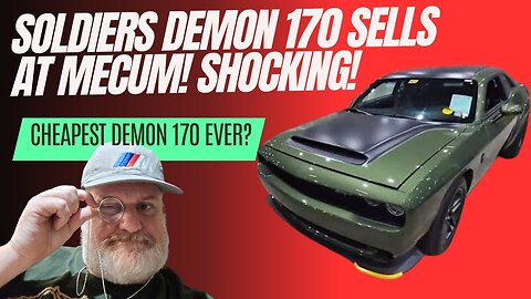 The Demon 170 From The Active Duty Soldier Sold For A Shocking Price At Mecum