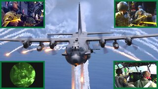 Experience The Iconic AC-130 Gunship In Action - See How This Legendary Ship Works From The Inside!