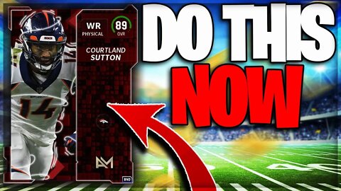 Get Your FREE 89 Overall Courtland Sutton TOMORROW in Madden 23 Ultimate by doing THIS..
