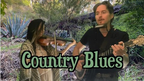 Country Blues w Jamie Shadowlight on fiddle