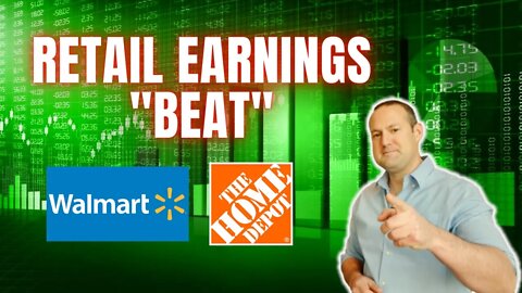 Live: Stocks Flat After Walmart & Home Depot Earnings