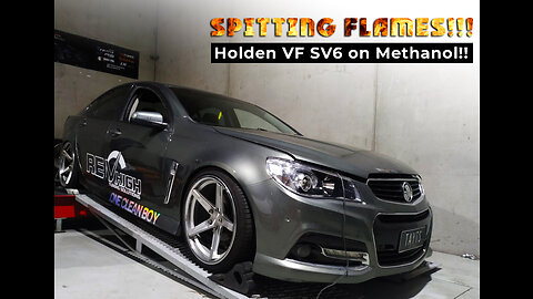 Spitting Flames!!! Revhigh Tuning Solutions Holden VF SV6 on Methanol!!