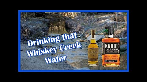 Drinking Creek Water at the Ranch - Ranger Creek Rimfire Mesquite Smoked & Knob Creek 9 year