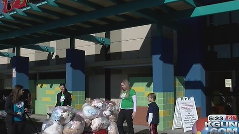 Boy delivers teddy bears to children in hospital