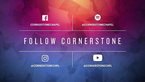 Cornerstone Chapel Leesburg,VA | 7:00 PM Service