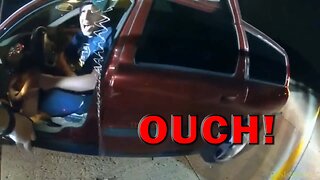 Cop's Taser Distorts Bad Guy During Traffic Stop On Video - LEO Round Table S08E97