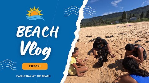 Beach Day With Pups! 🌊| Family Vlog pt.2