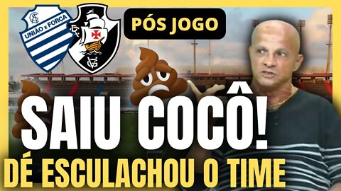 TORCIDA CHORA! SAIU COCÔ! VEJA O COMENTÁRIO DE DÉ, O ARANHA! NOTÍCIAS DO VASCO