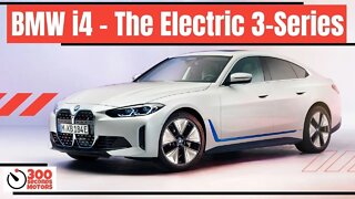 Preview of BMW I4 100% Electric Sedan as the new BMW 3-Series EV