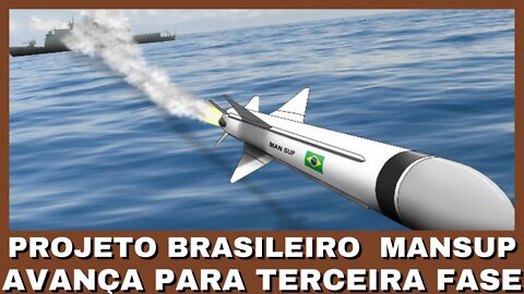 Mansup A Brazilian Missile Project Has Moved To Phase Three - 100% National Mansup Missile.