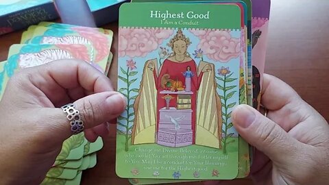 Unboxing Divine Beloved Oracle Cards By Tosha Silver