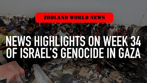 ►🚨▶◾️⚡️⚡️🇮🇱⚔️🇵🇸 News highlights on week 34 of Israel's genocide in Gaza | Nora Barrows-Friedman
