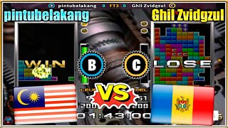 Tetris the Absolute The Grand Master 2 PLUS (pintubelakang Vs. Ghil Zvidgzul) [Malaysia Vs. Moldova]