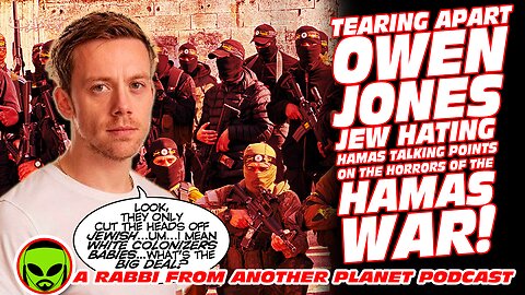 Tearing Apart Owen Jones Jew Hating, Hamas Talking Points About The Horrors of the Hamas War!!!