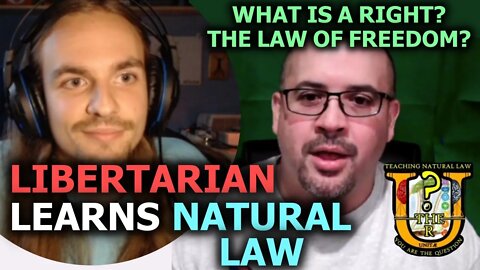 Challenging A Libertarian On Statism & Natural Rights | YATQ Show (ft. The Right Rican)