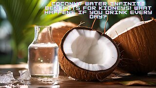 COCONUT water infinite benefits for KIDNEYS! What happens if you drink every day?