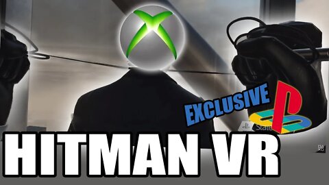 XBOY FANBOYS MAD AT HITMAN 3 VR!!! EXCLUSIVE PSVR ON THE PS5!