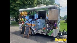 2009 United Express Line 7' x 14' Mobile Food Concession Trailer for Sale in Indiana