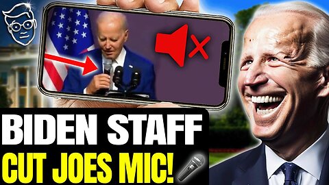 Biden Has Brain SEIZURE On TV Before Staff CUTS Joe's MIC in PANIC | 'I'm Gonna Go To Bed Now!?'