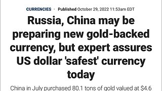 China and Russia secretly loading up on gold before BRICS announcement Will gold and silver spike?