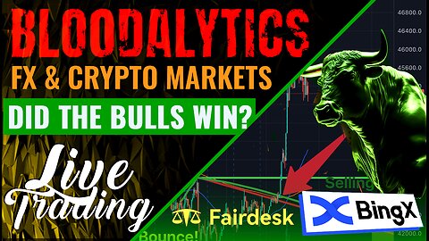 Bitcoin Pop! Your Opportunity To Get Out Before Spot Bitcoin ETF ANNOUNCEMENT! | Live Trading!