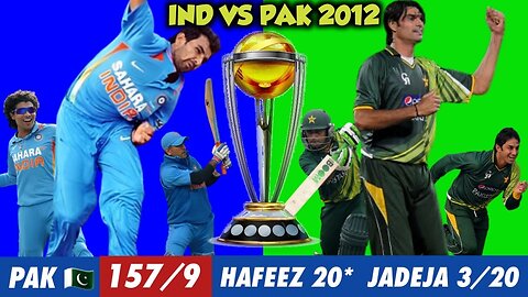 INDIA 167/10 AND PAKISTAN 157/10 | MD SHAMI DEBUT | 3RD AIRTEL ODI 2012/13 PAK VS INDIA