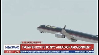 Trump Officially Flying To New York For Arraignment