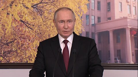 Vladimir Putin - On the future system of international security and international politics - ENG SUB