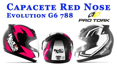 Capacete Red Nose Pro Tork Evolution G6 788