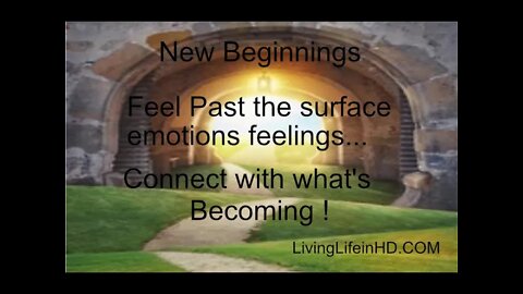 New Beginnings Connect with What's Becoming