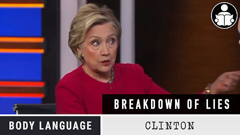 Body Language - Clinton Trump lies breakdown