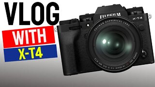 Vlogging With Fuji Xt4 ➡ New IBIS ➡10-24 Fuji Lens