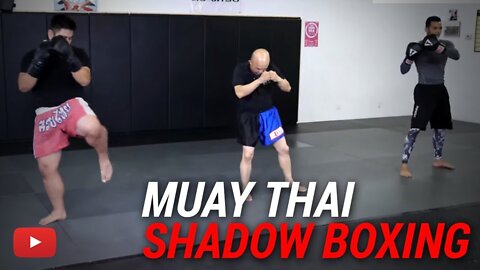 Muay Thai Shadow Boxing Technique - Master Paul Metayo