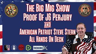 Proof Of J6 Perjury & Special Guest Steve Stern