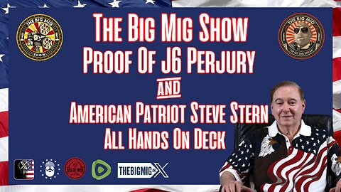 Proof Of J6 Perjury & Special Guest Steve Stern