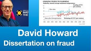Criminologist David Howard: Dissertation on fraud | Tom Nelson Pod #159