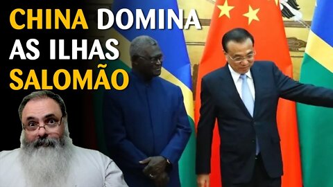 China faz acordo com as Ilhas Salomão para proteger presidente pró-china de protestos