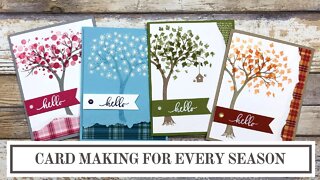 Life Is Beautiful Stampin Up - Cards For Every Season