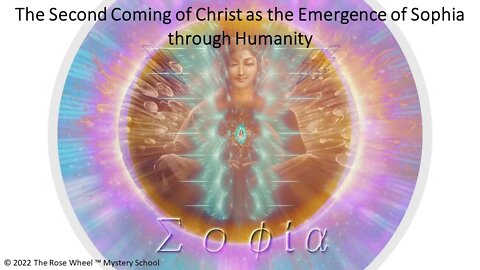 The Second Coming of Christ as the Emergence of Sophia through Humanity