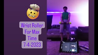 Wrist Roller For Maximum Time