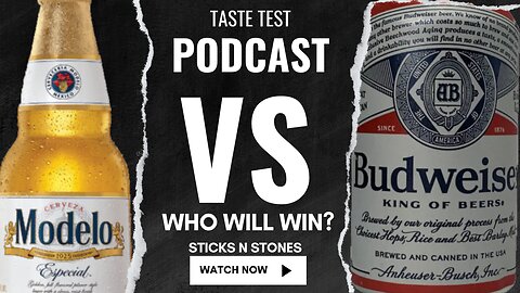 Budweiser VS Modelo Taste Test - Who will win?